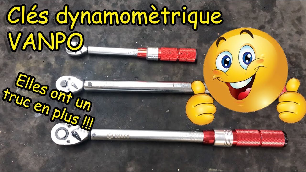 Test Produit: Clés dynamométrique VANPO