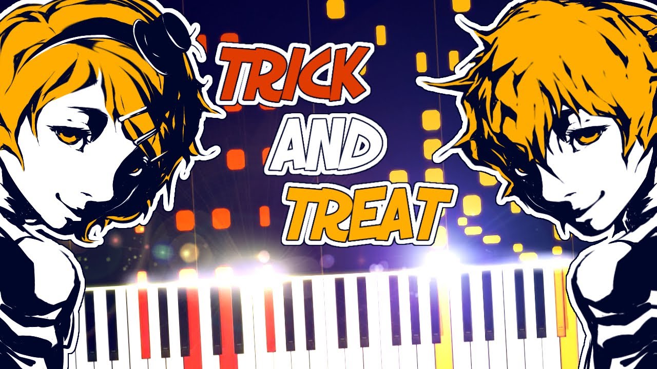 Trick and Treat - Kagamine Rin & Len (piano tutorial)