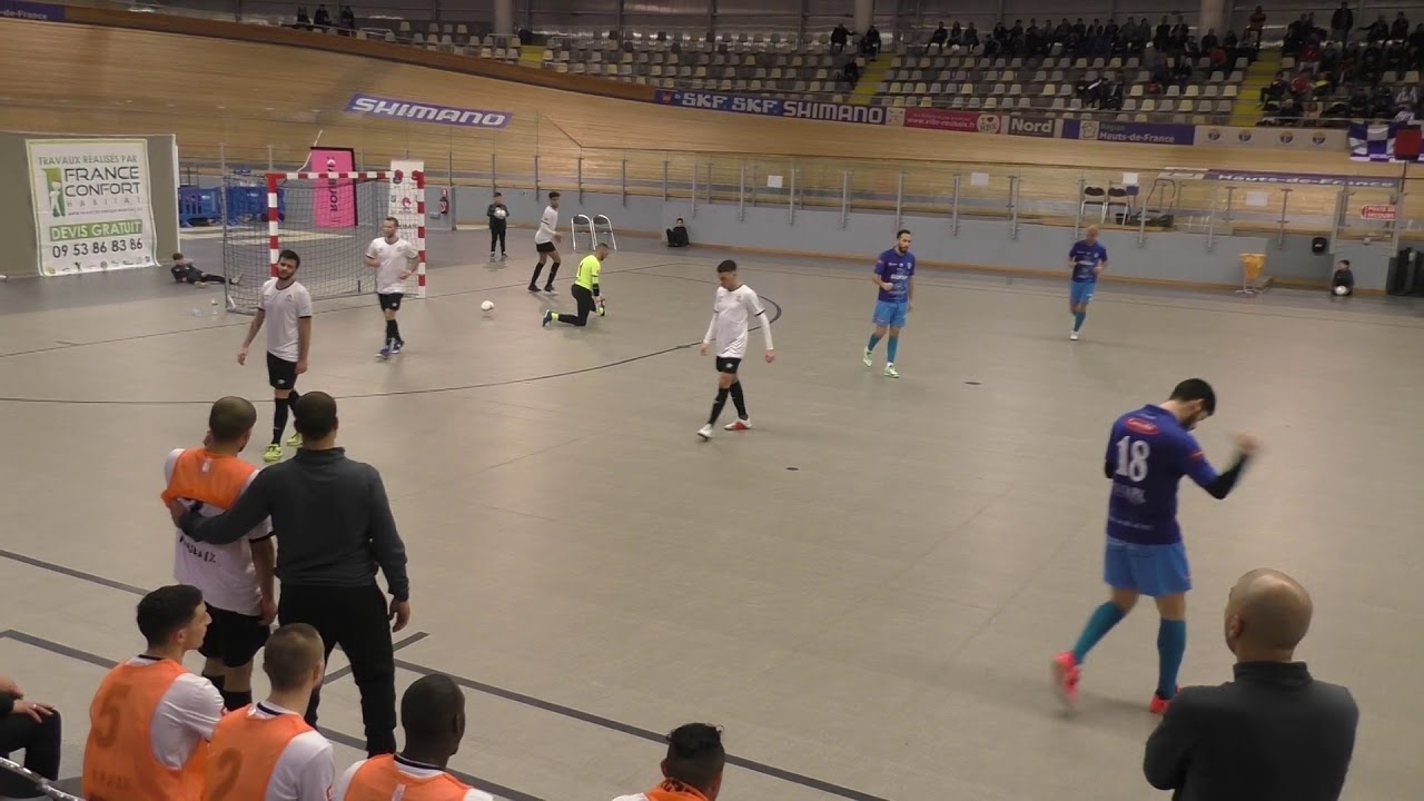 But Reda Dahbi 1- 3 / Roubaix AFS - FP Halle Gooik / EURO FUTSAL PROCUP