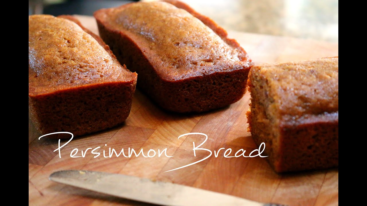 How to Make Persimmon Bread | rachel republic