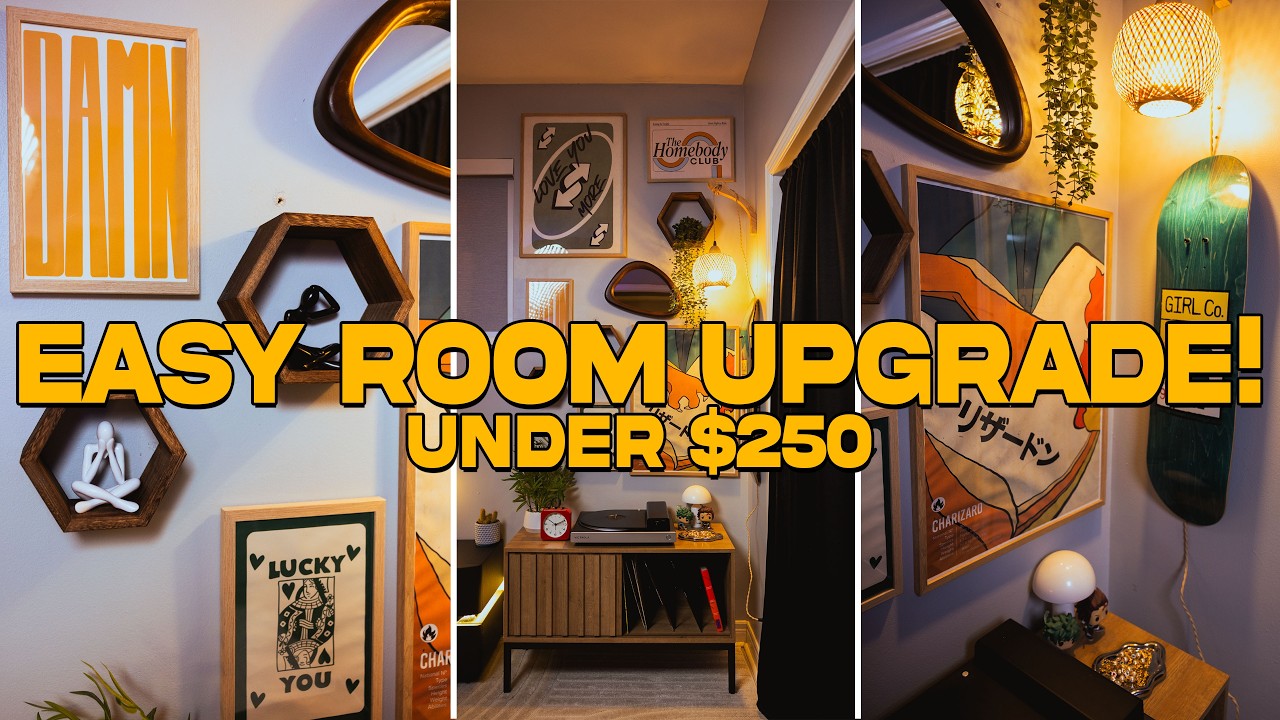 Create Your Dream Space: BUDGET DIY Cozy Art Wall!