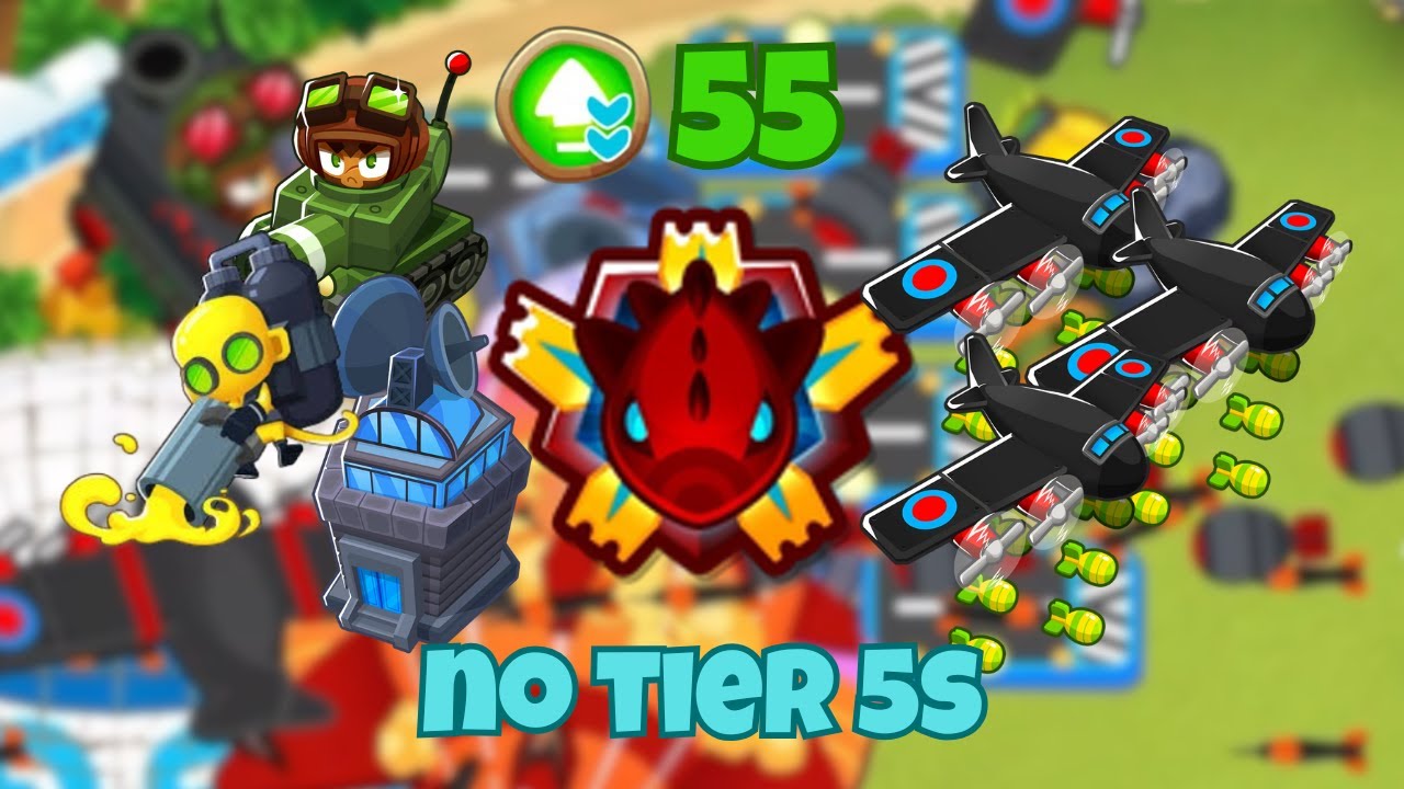 [BTD6] 2nd Place - Ranked Normal Blastapopoulos #15 (Polyphemus) without Tier 5 Towers in 55 Tiers