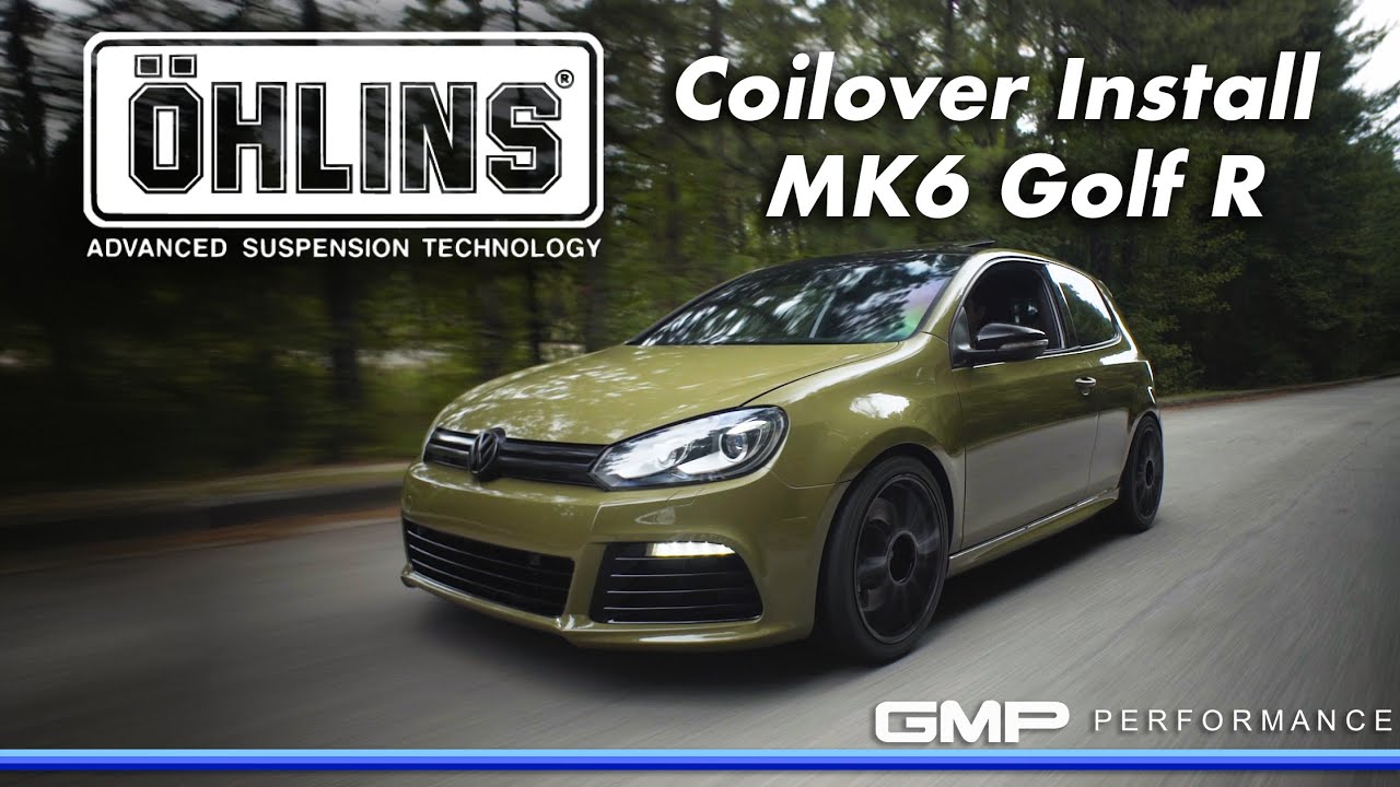 Ohlins Road & Track Coilover Install MK6 VW Golf R