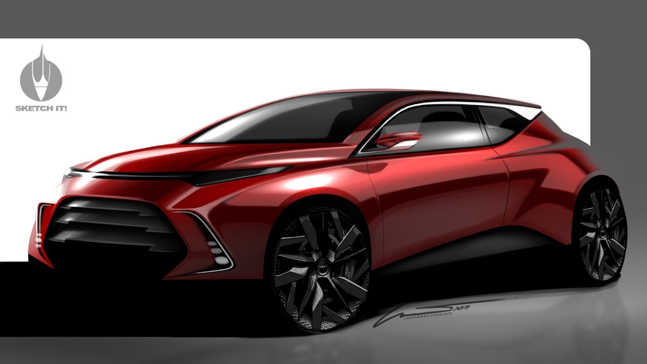 SKETCH-IT! #17 • Automotive rendering