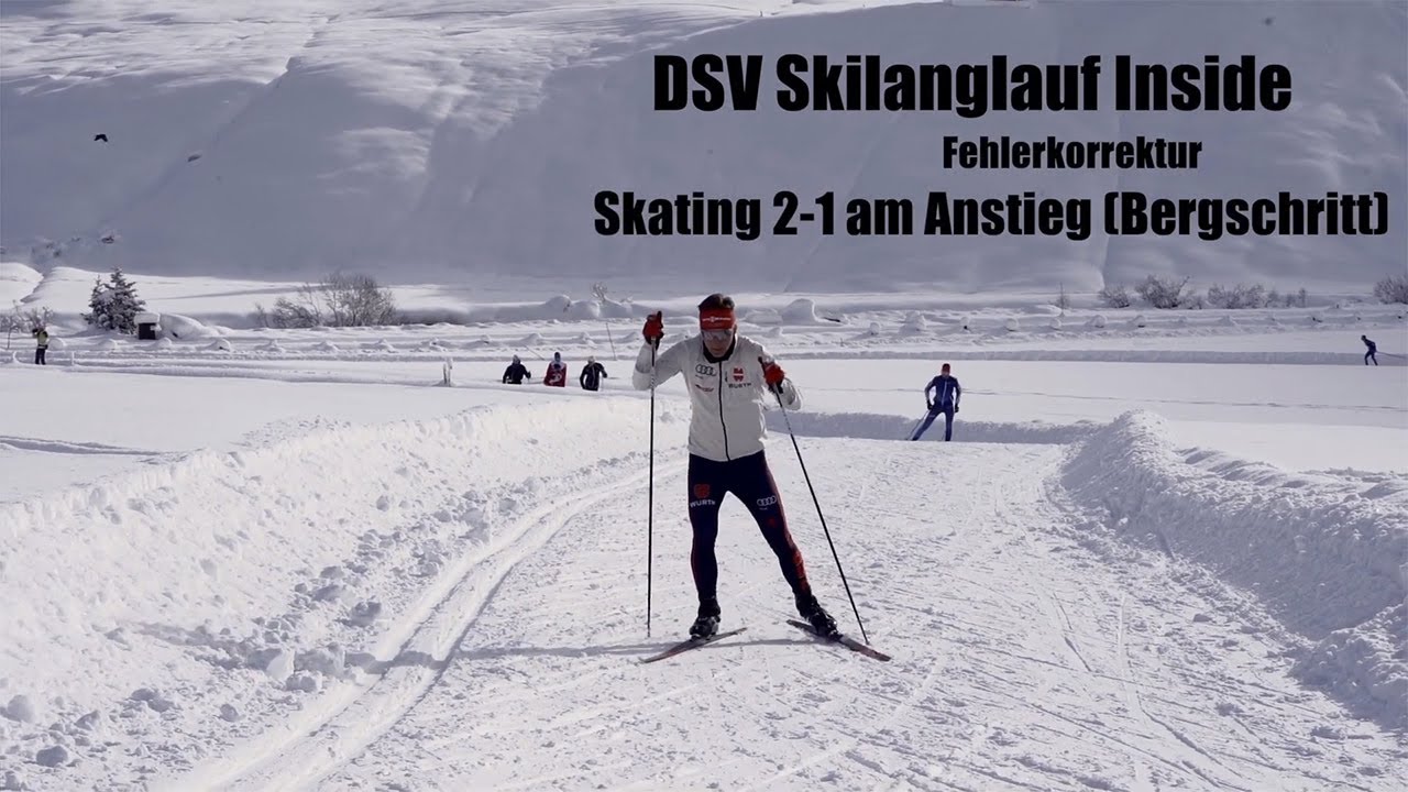 DSV Skilanglauf Inside: Fehlerkorrektur Skating 2-1 am Anstieg (Bergschritt)