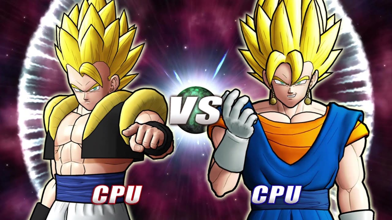 Dragon Ball: Raging Blast 2 | Gogeta Super Saiyan vs Vegito Super Saiyan