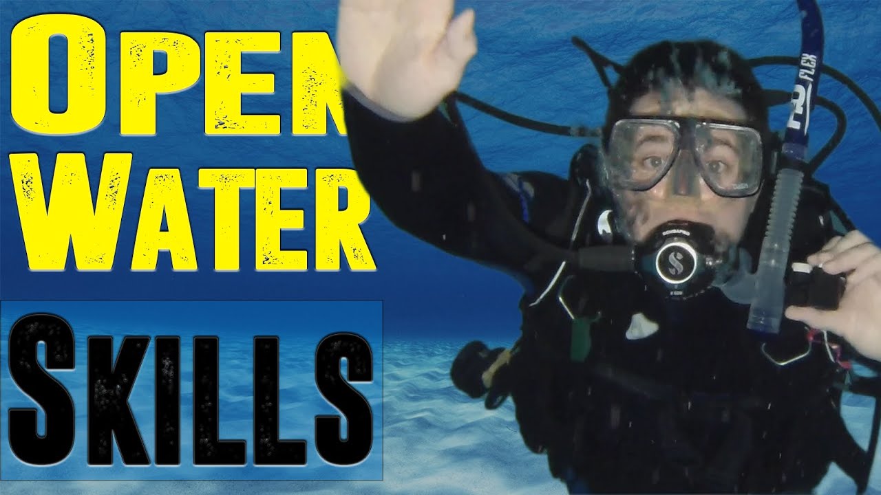 Навыки курса PADI Open Water Diver за 10 минут