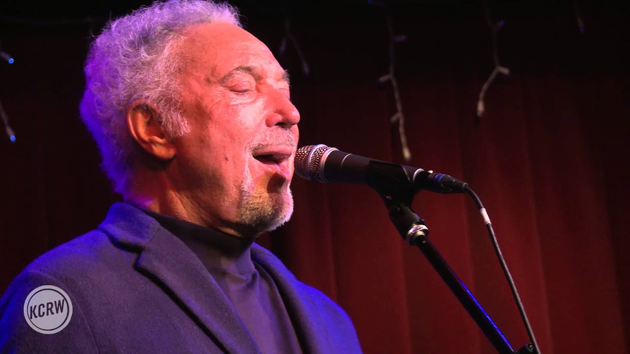 Tom Jones performing 