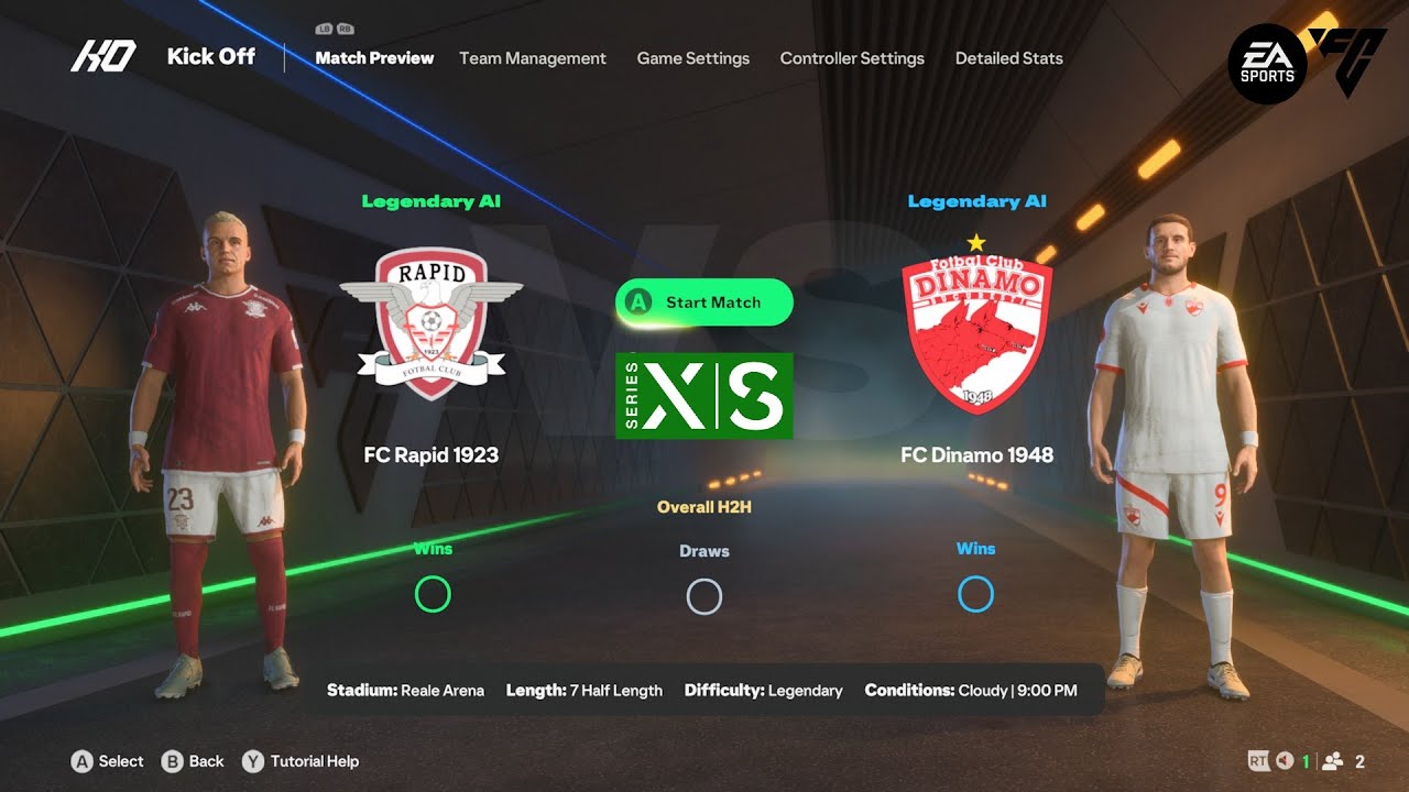 RAPID București vs Dinamo București PLAY ON FC25