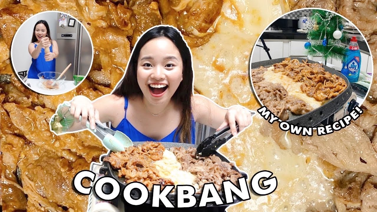 Vlogmas 6: Cookbang ft. Cheesy Korean Platter!! 💛