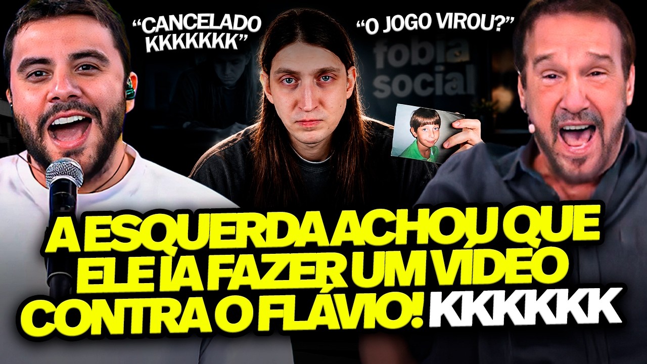 P&Acirc;NICO ANALISA TUDO SOBRE FELCA CANCELADO PELA ESQUERDA AP&Oacute;S NOVO V&Iacute;DEO