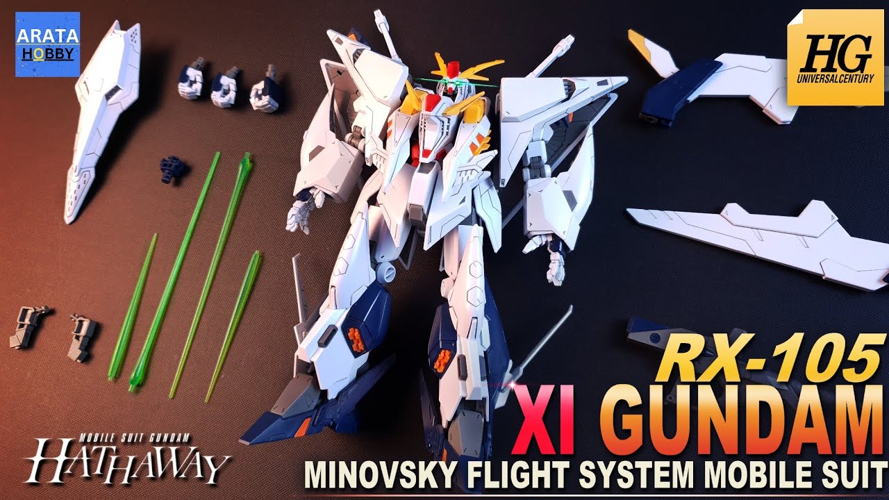 [ASMR BUILD] 1/144 HGUC XI GUNDAM | Speed Build | Mobile Suit GUNDAM Hathaway
