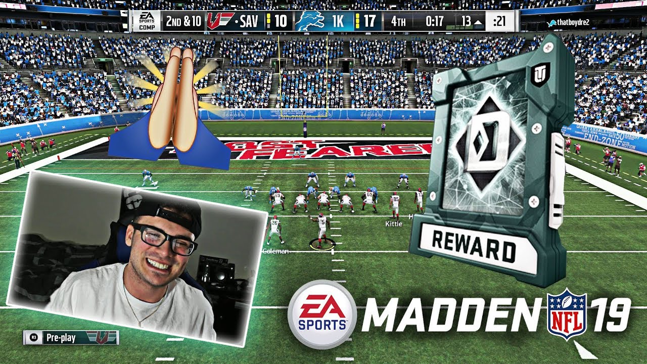 FIGHTING IN SALARY CAP FOR OVERTIME! TEAM DIAMOND PULL! Madden 19 Ultimate Team Gameplay