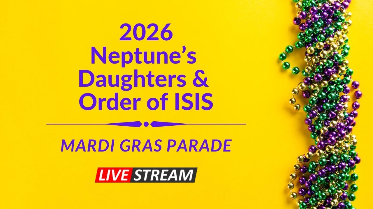 Neptune's Daughters & Order of ISIS Mardi Gras Parade 2026 - Mobile, Alabama