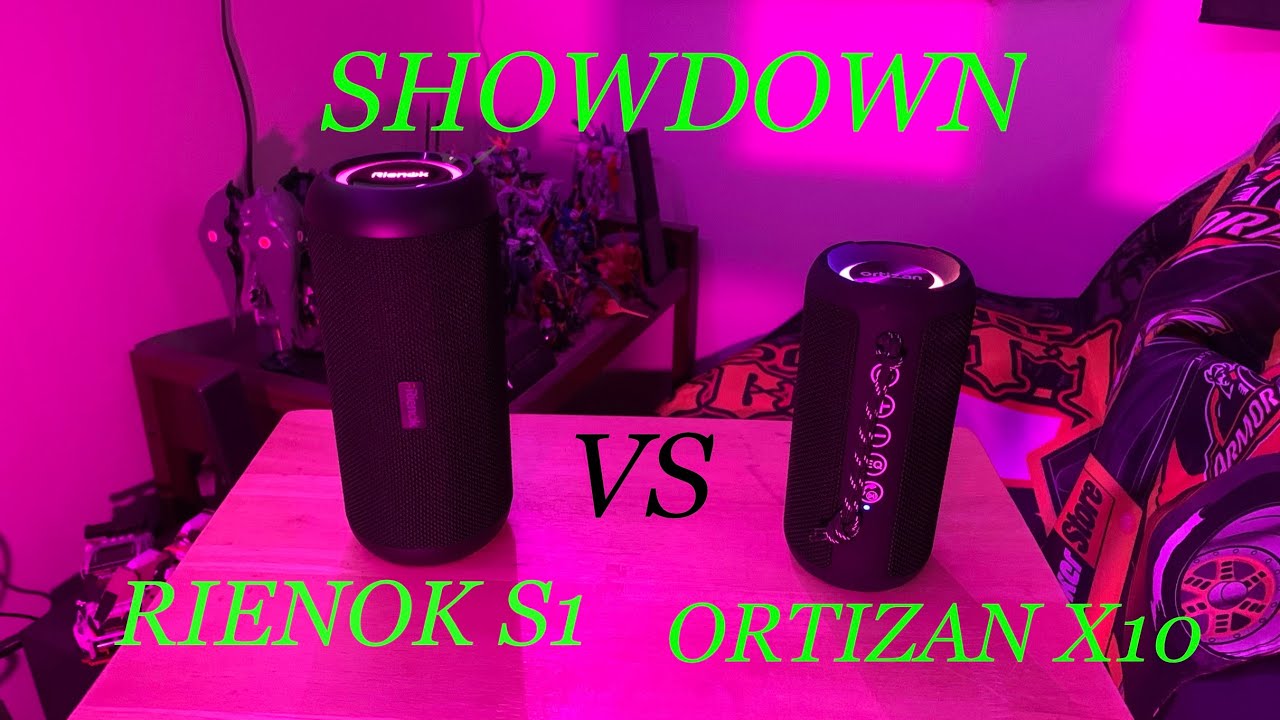 RIENOK vs ORTIZAN BLUETOOTH WATERPROOF SPEAKER | REVIEW SHOWDOWN