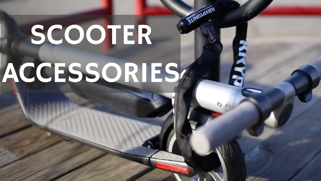 5 Best Accessories for Electric Scooters