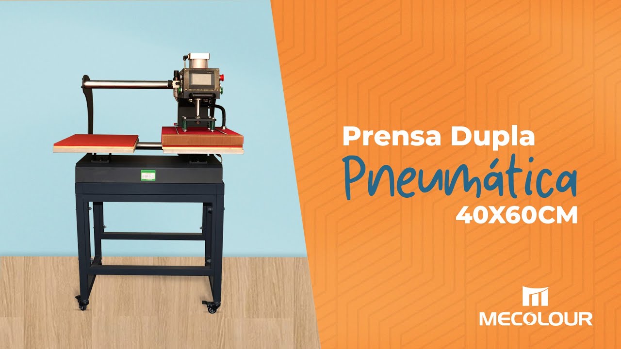 A177 Prensa 40 x 60 Dupla pneumática