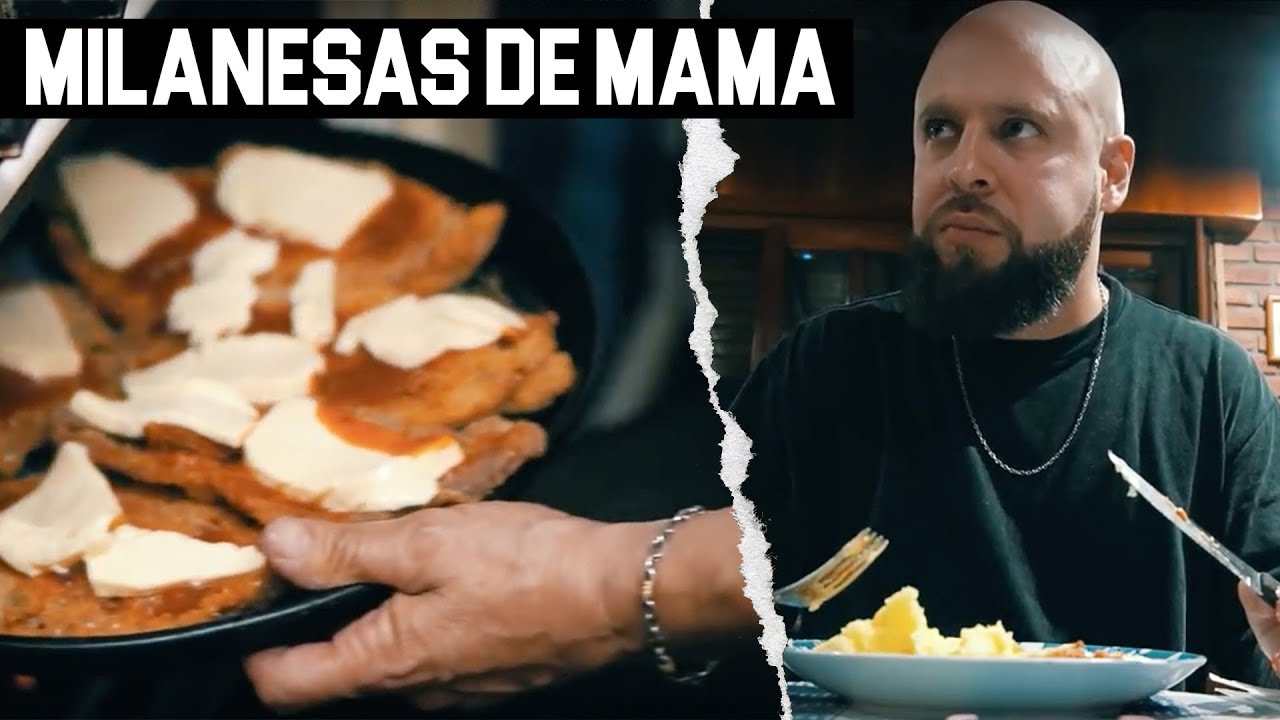Mi madre me cocina altas milangas
