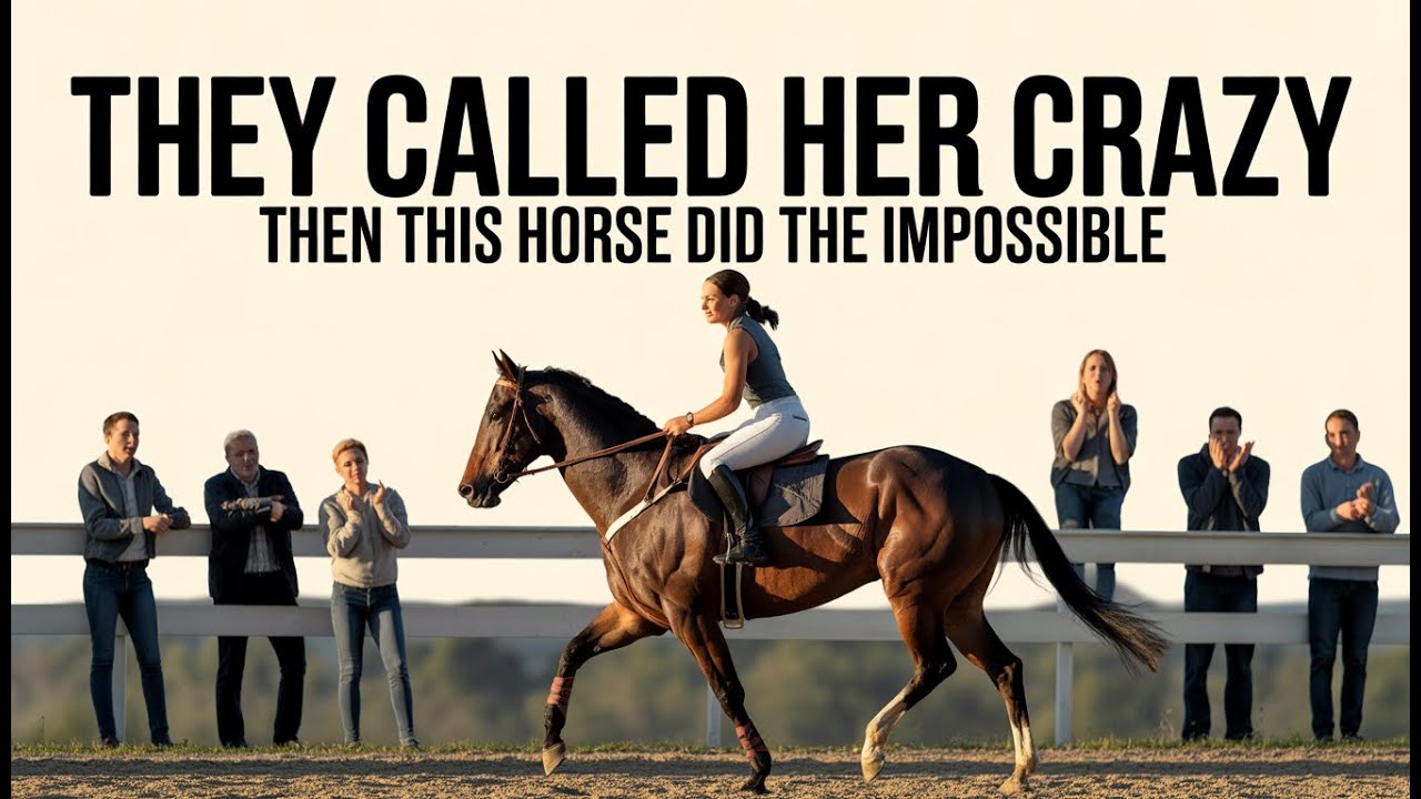 They Mocked Her for Keeping the CRIPPLED Horse... Then It Did Something That SILENCED Them All