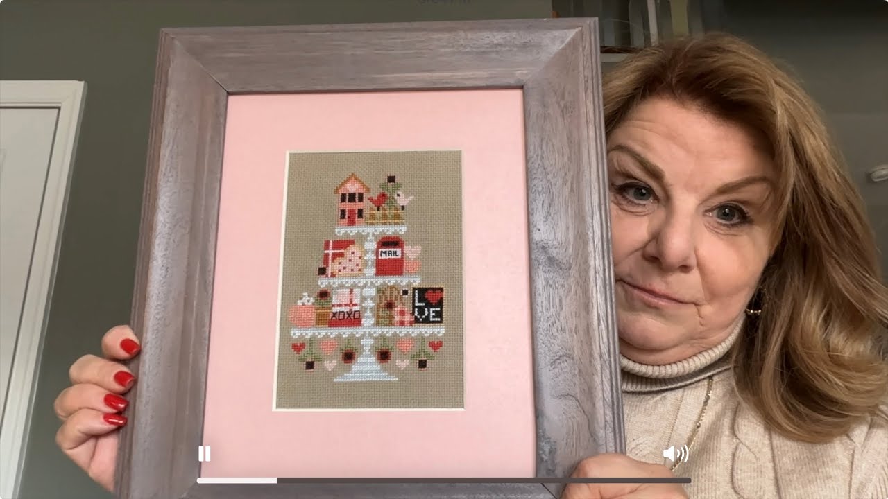 FLOSSTUBE #16 - January Stitching Update