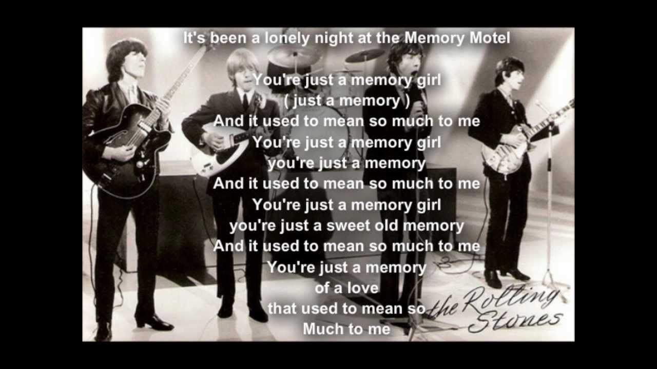 The Rolling Stones - Memory Motel  (with lyrics)