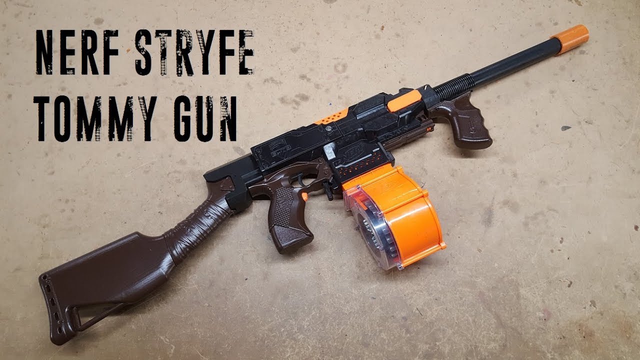 Captain Xavier's Monthly Build - Stryfe Tommy Gun