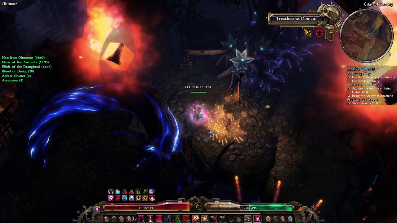 Grim Dawn [1.1.8.1] Crate boss vs Physical Caster Sentinel