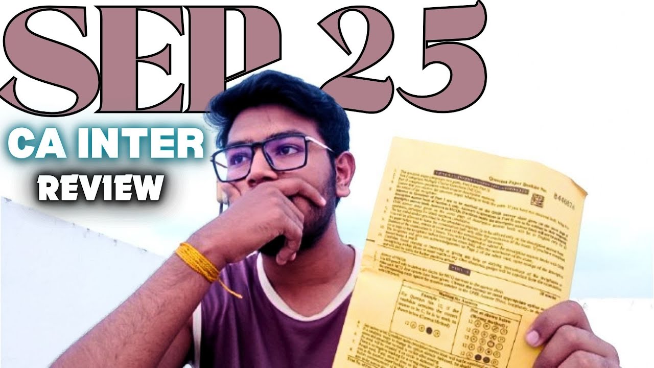 CA Inter Sep 25 Both Group Paper Review 🔥 | My Mistakes & Honest Experience