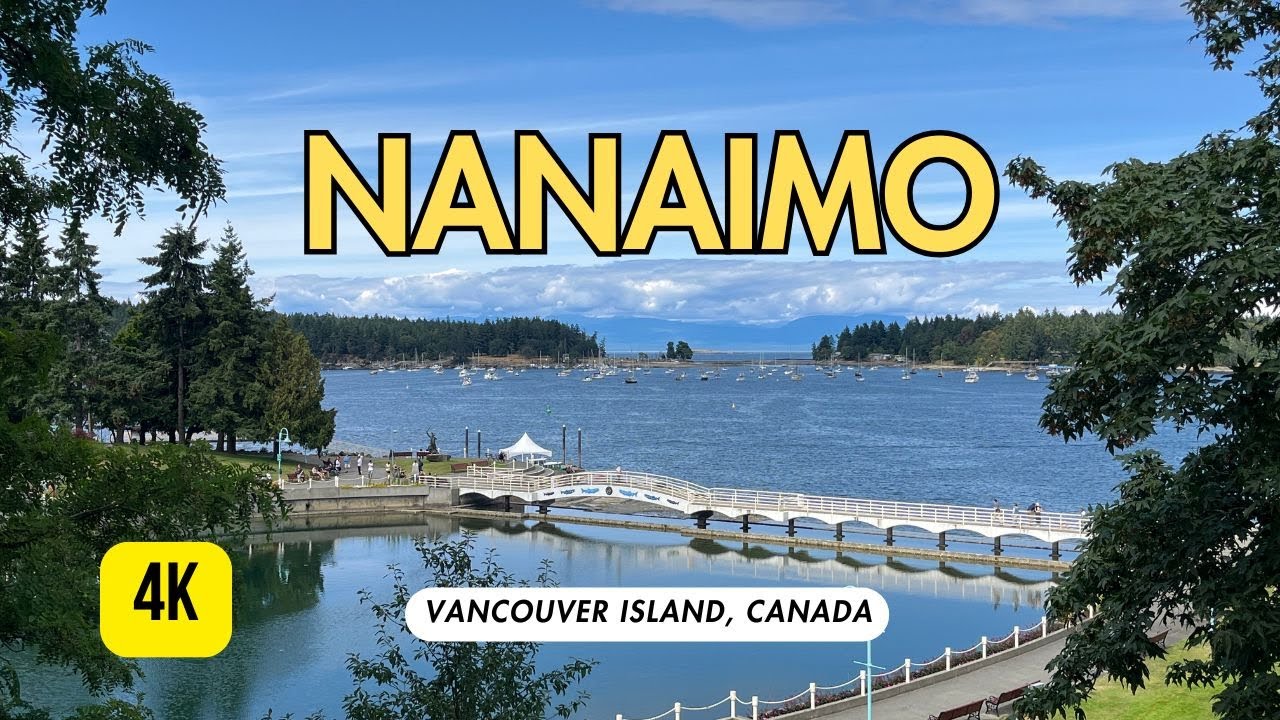 Nanaimo Harbourfront Walk 🎥 4K Walkthrough