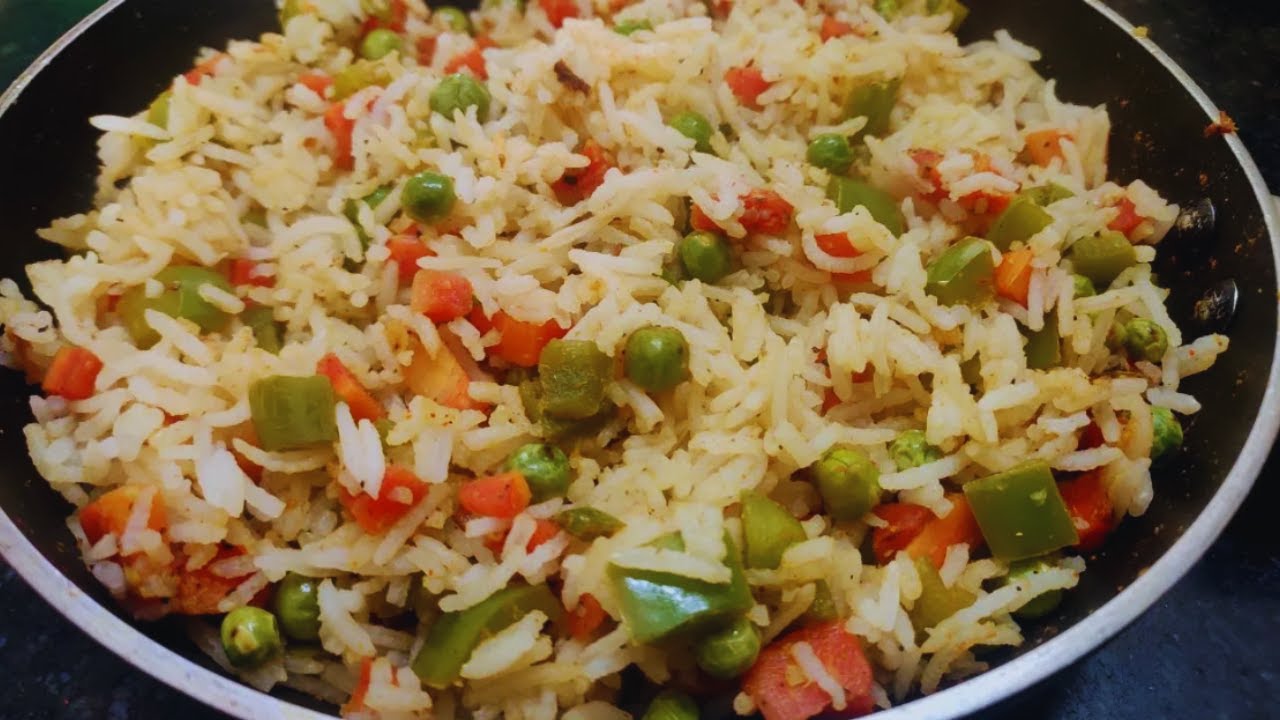 बाजार जैसे फ्राइड राइस मिनटों में Restaurant Style Veg Fried Rice | Street Style Fried Rice