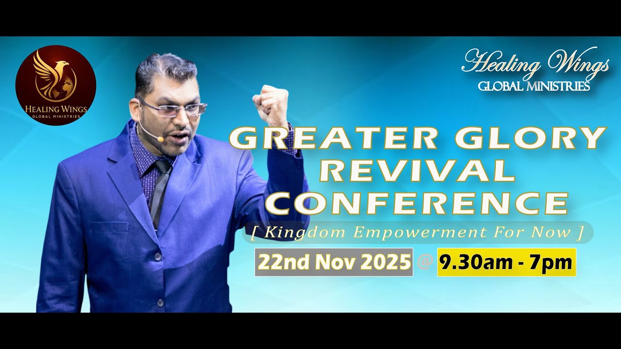 Be the carrier of God's glory | Dr. Melvyn David Ph.D (22.11.25) | Session 3 - GGR
