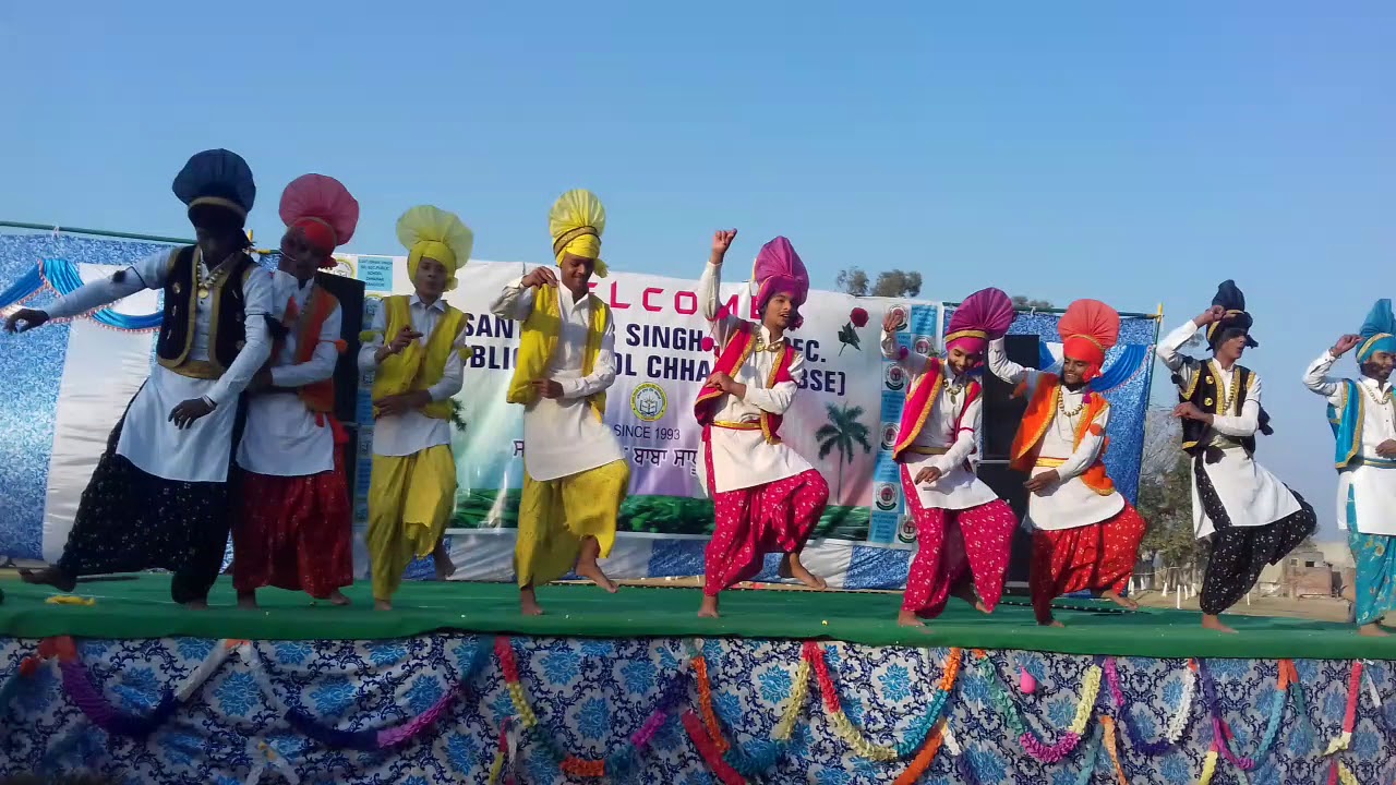 Sant ishar singh public school chhahar bhangra group