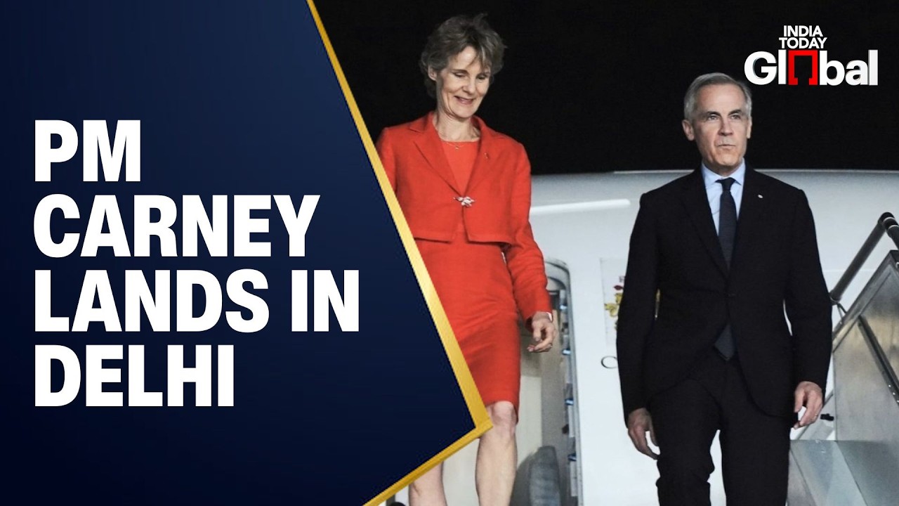 LIVE: Canadian PM Mark Carney Arrives in New Delhi &ndash; India-Canada Ties