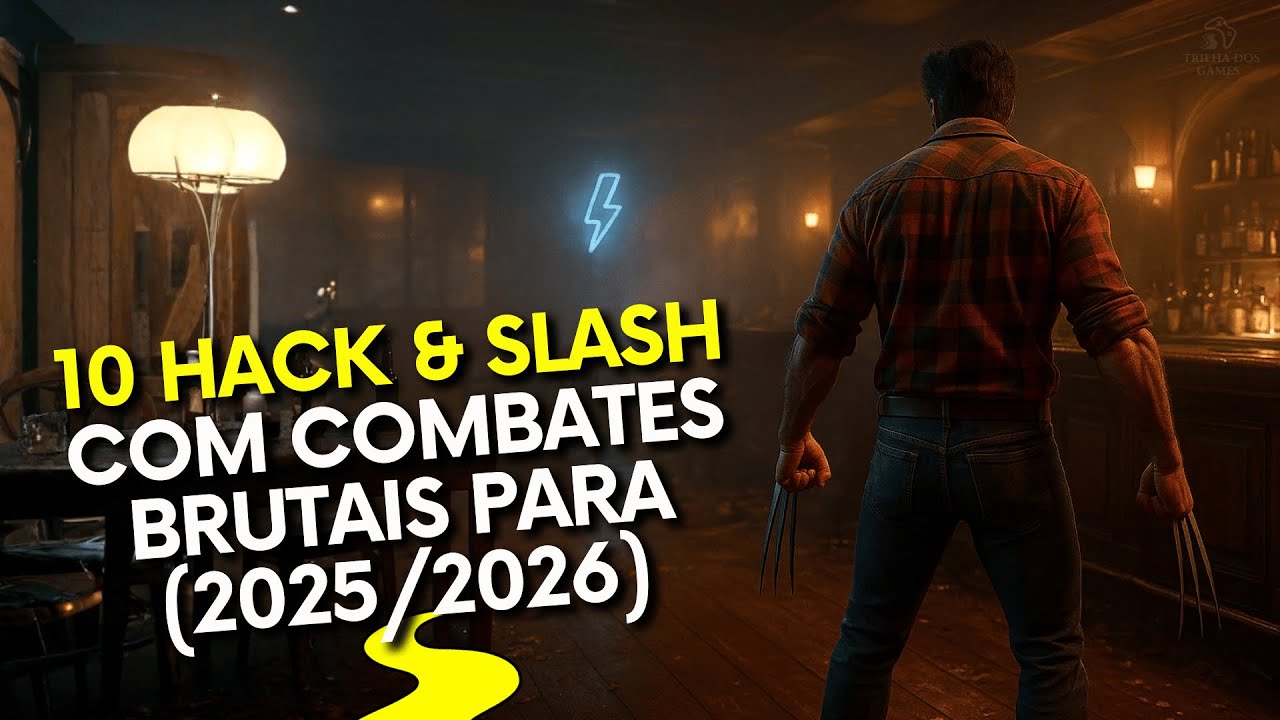 TOP 10 Jogos Hack & Slash com os Combates Mais Brutais (2025/2026)