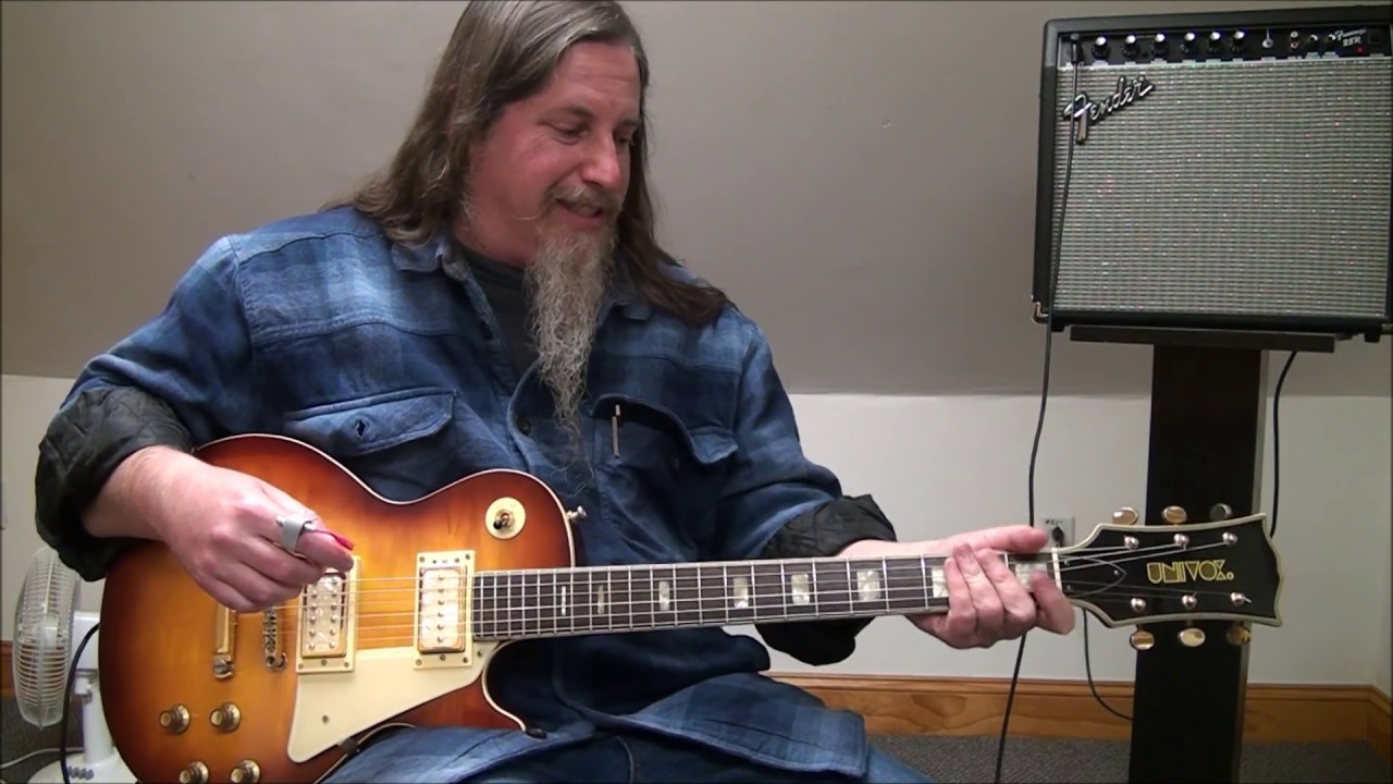 Vintage Univox Les Paul Guitar Review