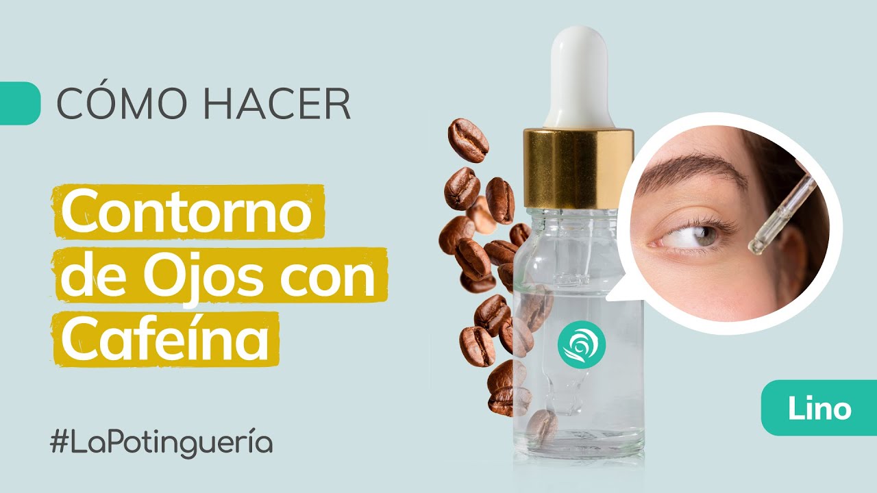 Cómo hacer Sérum Contorno de Ojos ☕ Con Cafeína + Niacinamida 👀 Bolsas y Ojeras | Jabonarium #LP 🥣