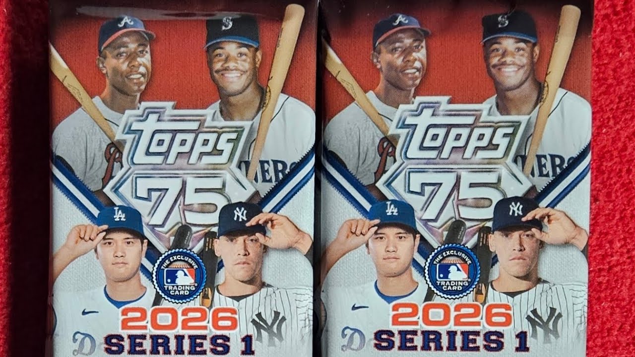 2026 Topps Baseball Series 1 Blaster Box Opening - Cal Raleigh, Cal Ripken Jr, Seiya Suzuki & more 