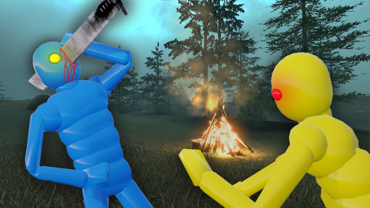 Epic Overgrowth Fight: Yellows vs. Blues Clash!