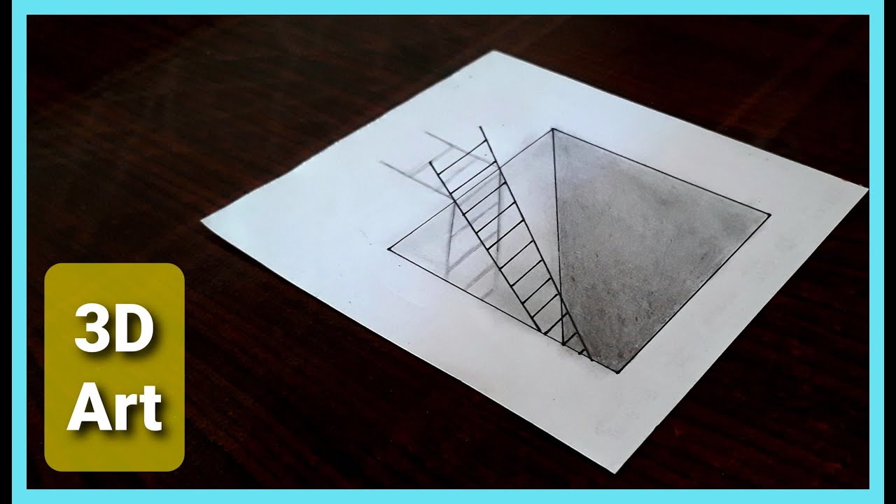 3D Easy Drawing | Illusion Art