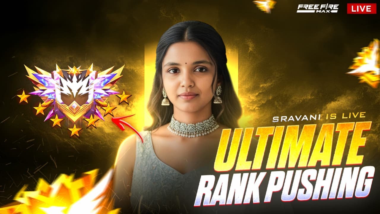 🔴SEARCHING FOR SQUAD | SRAVANI FF is live | #fflivetelugu  #fflive telugu ff live telug #facecamlive