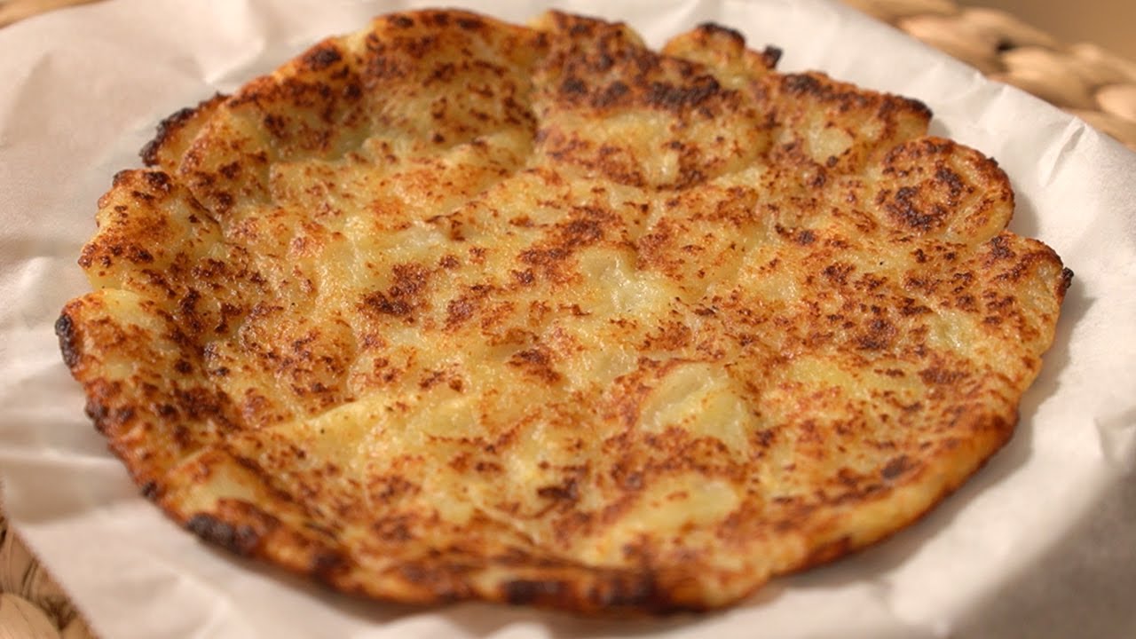 SUB)Tofu Potato Pancake :: Картофельные оладьи с тофу