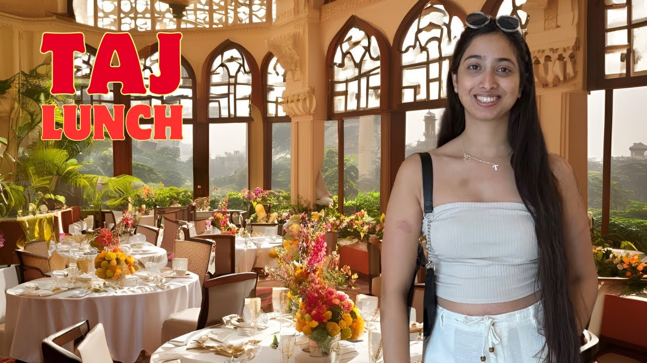 Lunch bill 🧾 at the most luxurious 5 star hotel of India! 💰Taj Mahal Palace Hotel, Mumbai