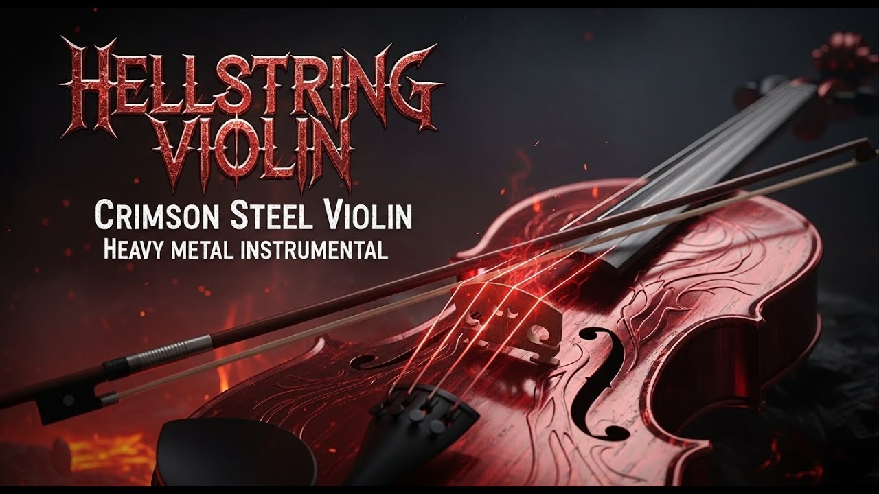 Best Instrumental Violin Metal 🎻 Crimson Steel Violin 🔥 Heavy Metal Instrumental