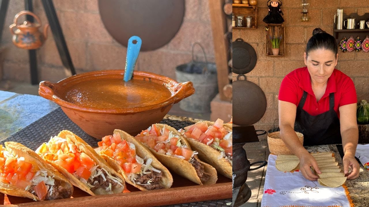 Tacos Dorados de Puesto para Despedir Año Viejo  - La Herencia de las Viudas