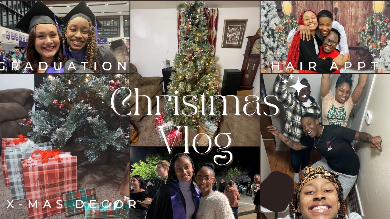 Christmas Vlog 2024 | Wrapping gifts, Decorating Christmas Trees, & more