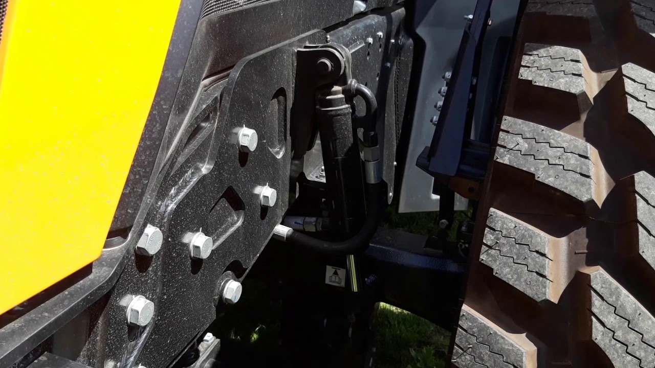 JCB Fastrac 4190 Kommunal-uitvoering met armmaaier Mulag.