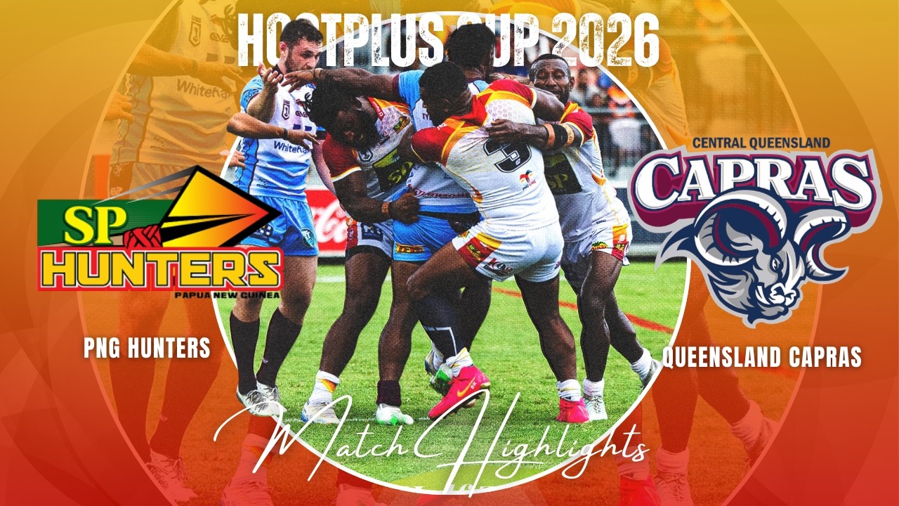 SP PNG Hunters против Queensland Capras | Кубок Hostplus 2026 | 1-й раунд | Обзор матча