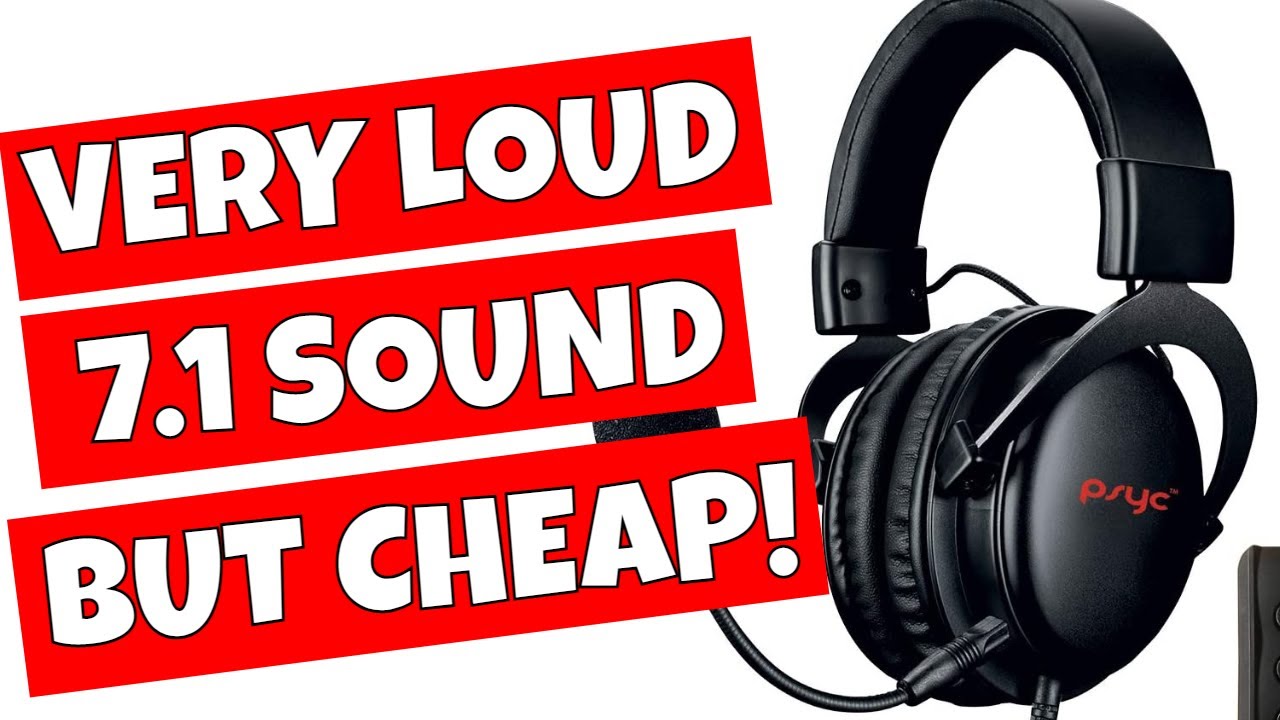 Sumvision SERAPH 7.1 Surround Amplified Headset  - They Are LOUD