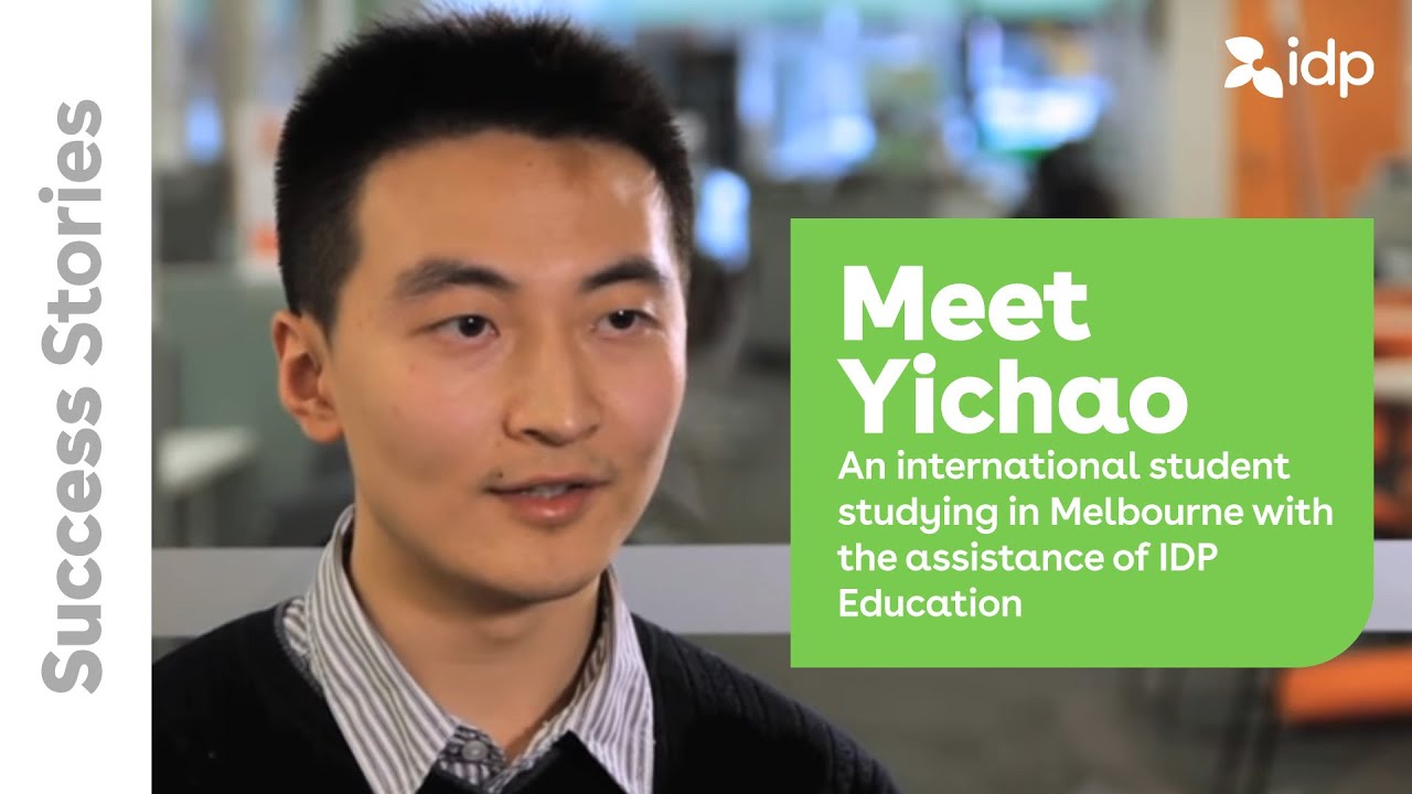 Meet Yichao - An international student studying in Melbourne with the assistance of IDP Education