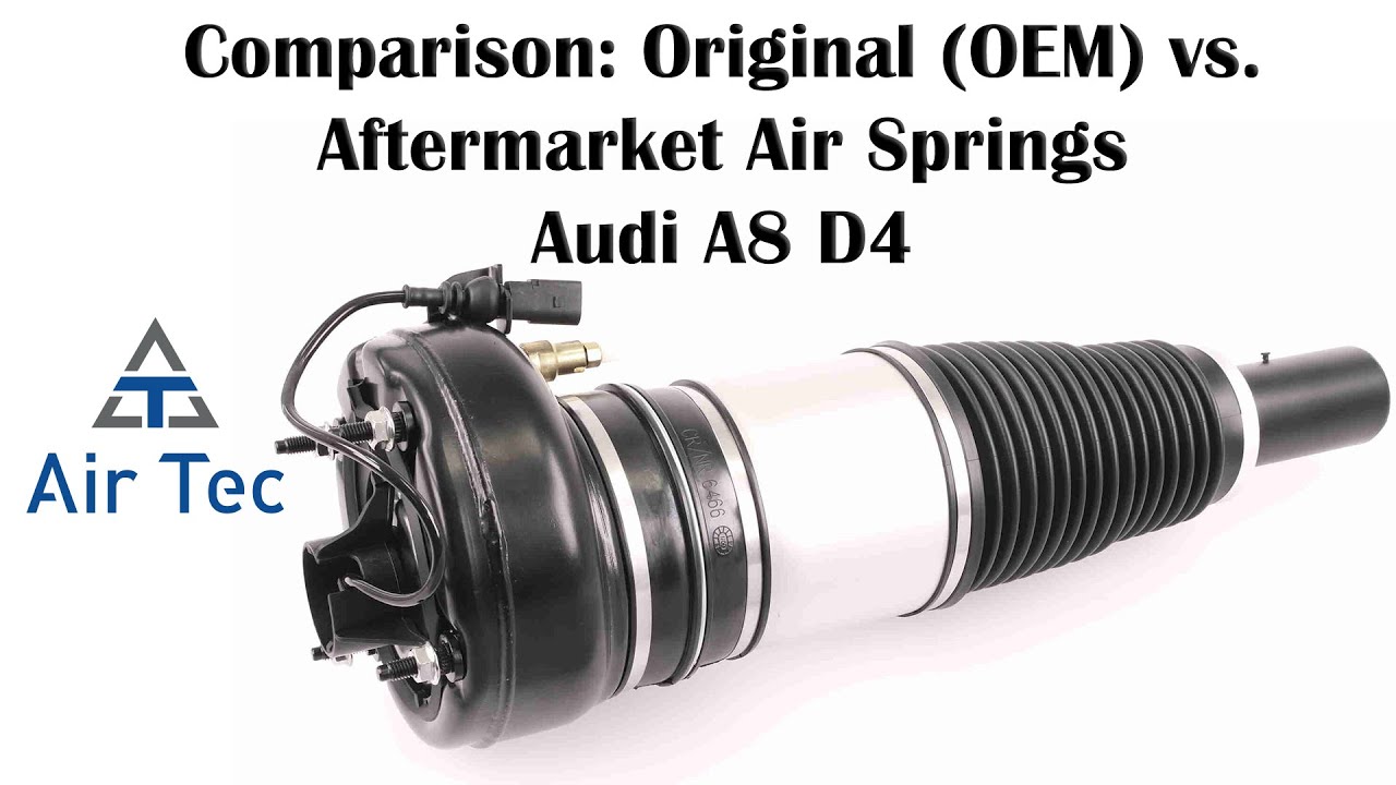 Why you must avoid a non-original airstruts for Audi A8 D4 - Explaned by AirTec Bulgaria (ENG-Subs)